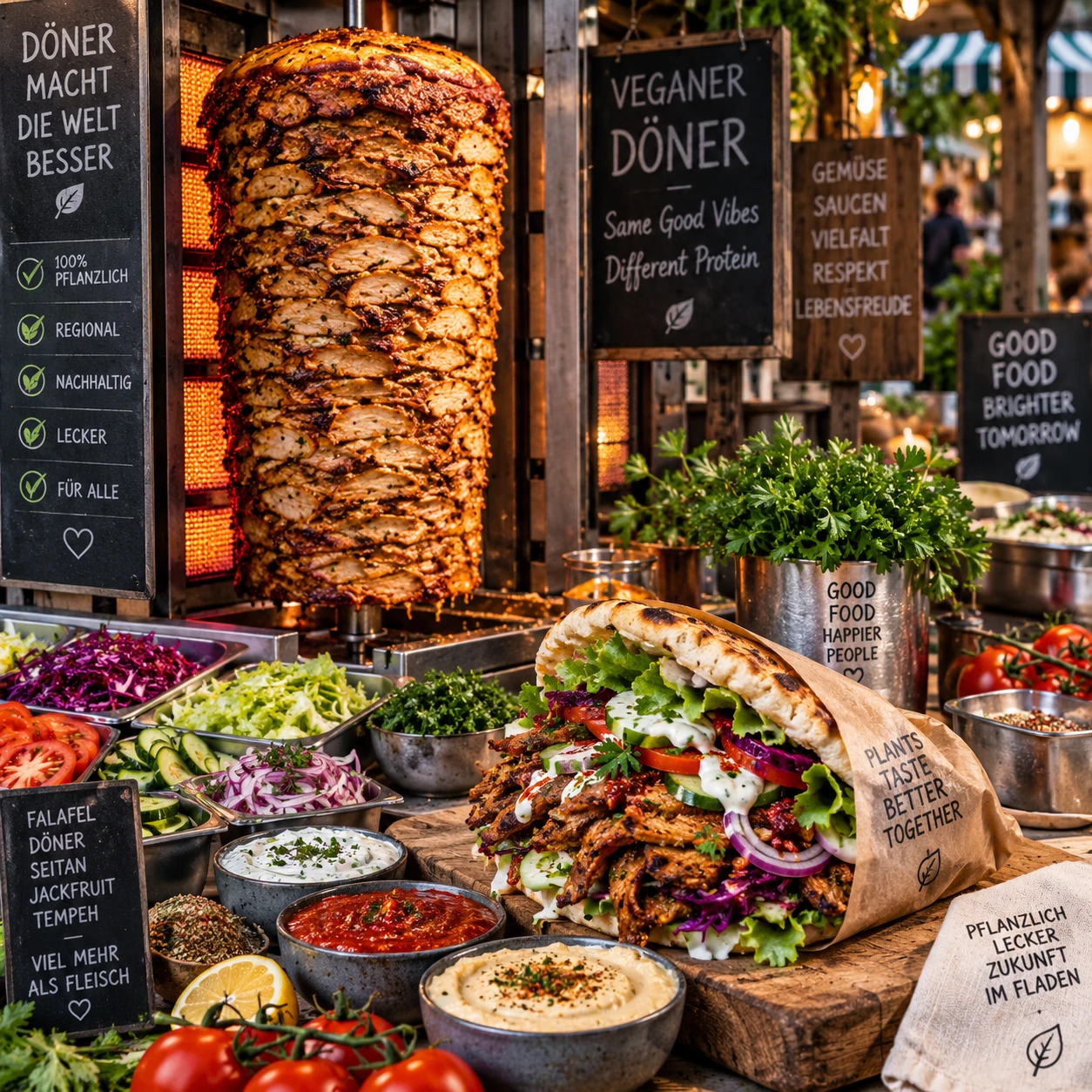Die Geschichte des Döners: Von seinen Ursprüngen bis zur veganen Revolution